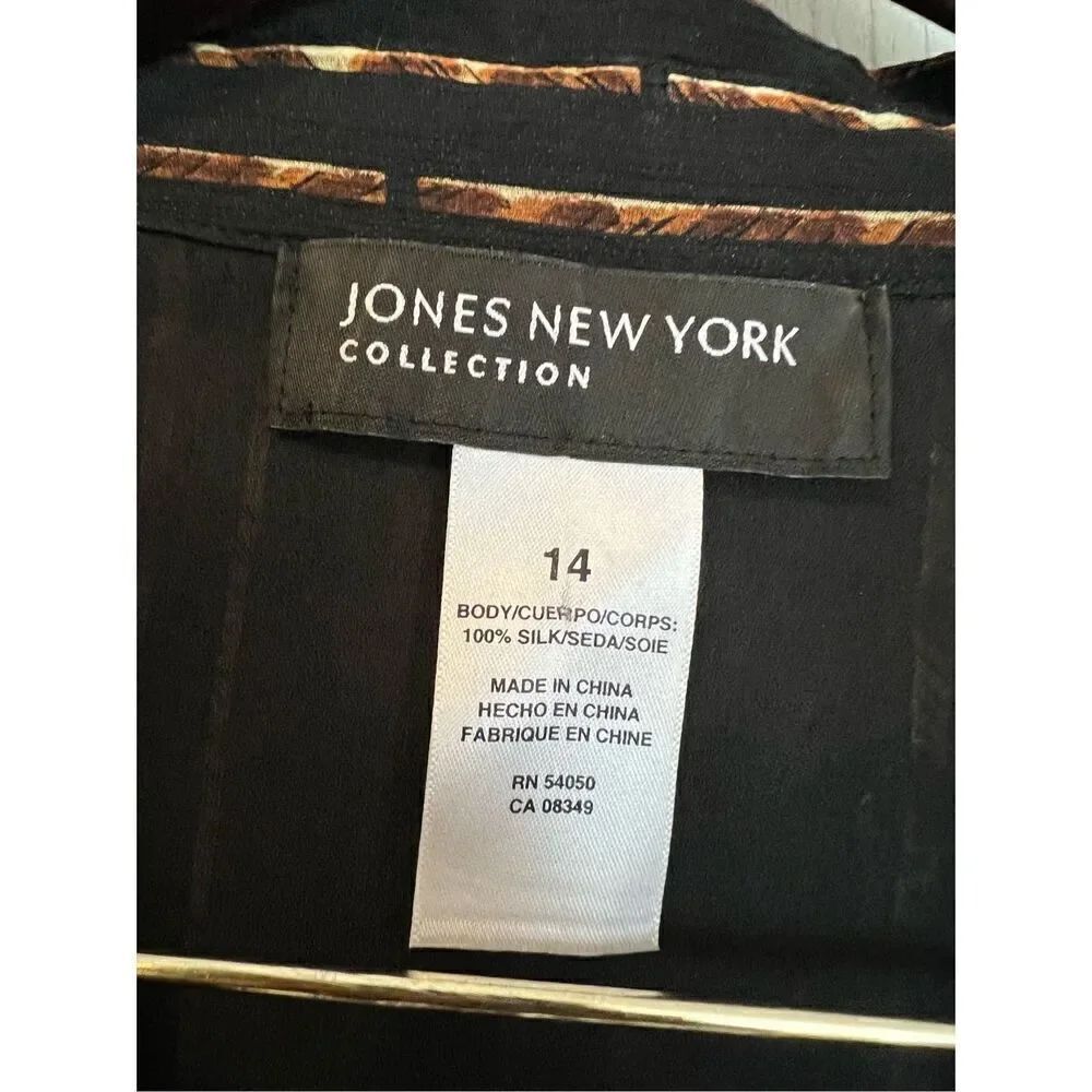 Jones New York Collection Blouse - Picture 3 of 4